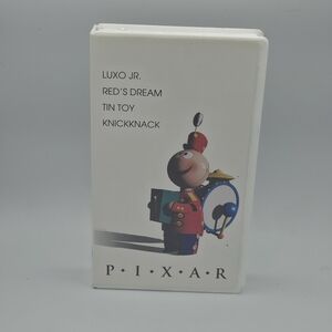 Pixar Shorts - VHS Tape - Luxo Jr, Red's Dream, Tin Toy, Knickknack [Rare Movie]